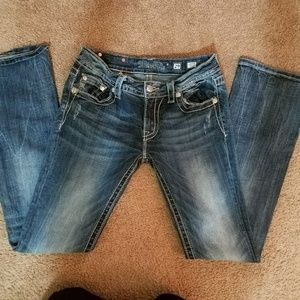 Miss Me signature boot cut jeans, size 29